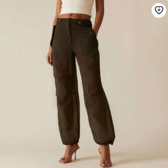 FLASH SALE⚡️Kith Women Nuru Sheer Parachute Pant - Canopy - Picture 2 of 5